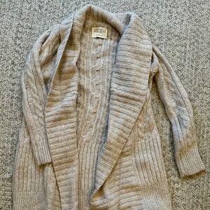 AllSaints “Vossi” Marquis Cardigan – Royal Baby Alpaca Blend | Size US 4–6